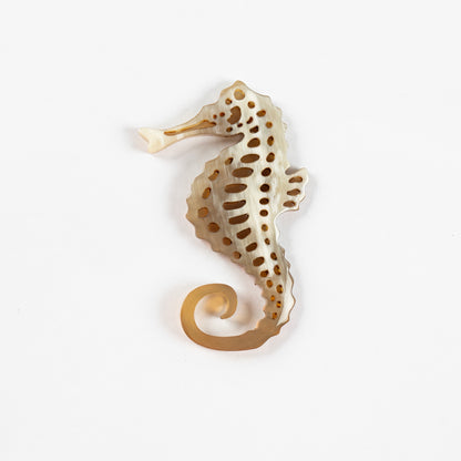 The Ocean Legacy Seahorse Duo | 2-in-1 Bag Charm & Personalized Necklace