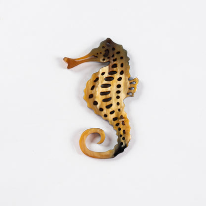 The Ocean Legacy Seahorse Duo | 2-in-1 Bag Charm & Personalized Necklace