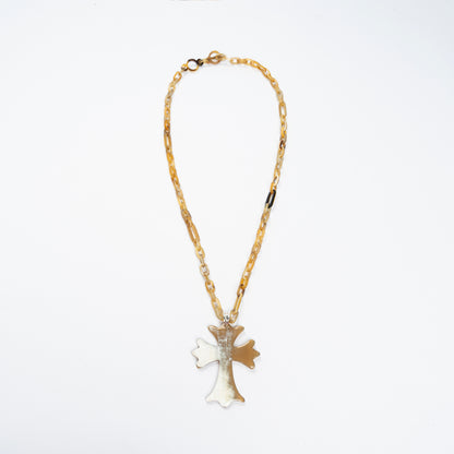 Premium Horn Cross Necklaces