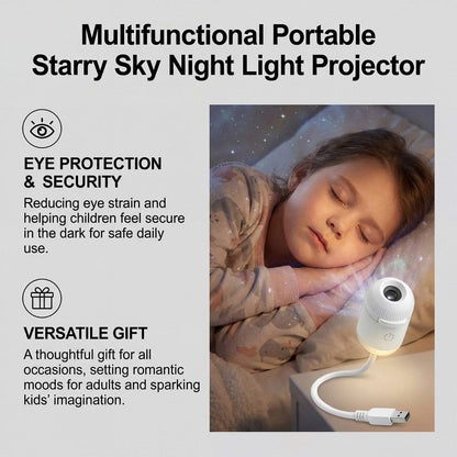 CuratoSpace™ 2-in-1 Galaxy Projector
