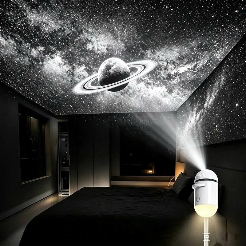 CuratoSpace™ 2-in-1 Galaxy Projector