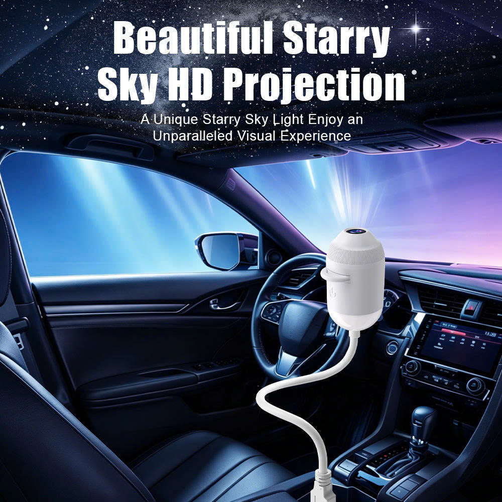 CuratoSpace™ 2-in-1 Galaxy Projector