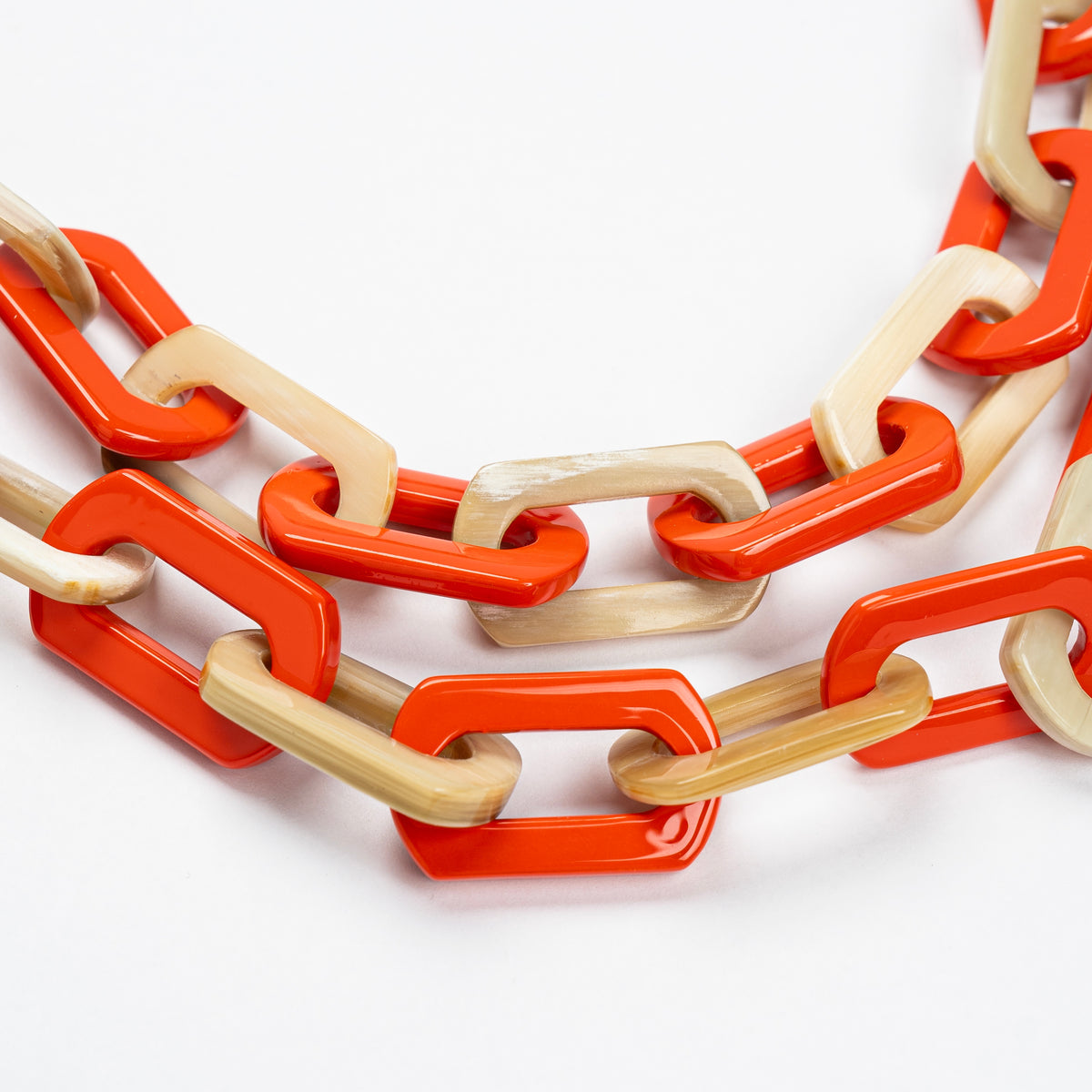 Natural Horn Link Necklace