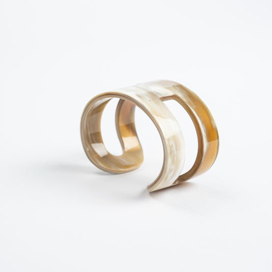 Horn Double Band Cuff
