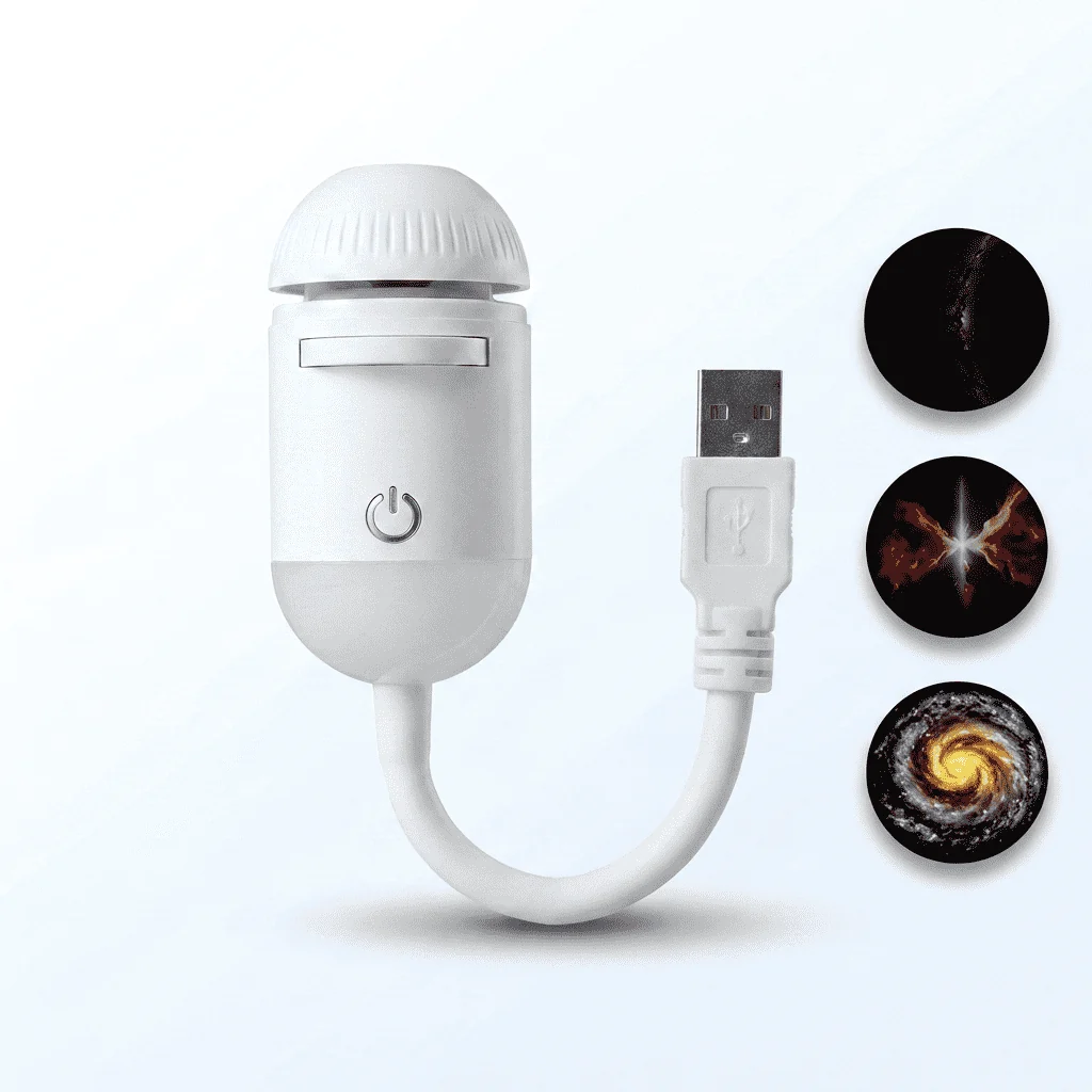 CuratoSpace™ 2-in-1 Galaxy Projector