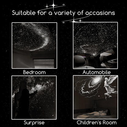 CuratoSpace™ 2-in-1 Galaxy Projector