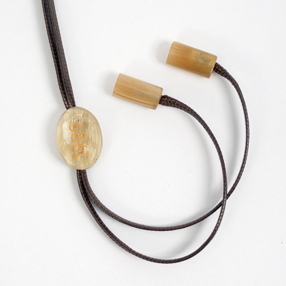 The Serpent Legend: Custom Engraved Horn Jewelry Set