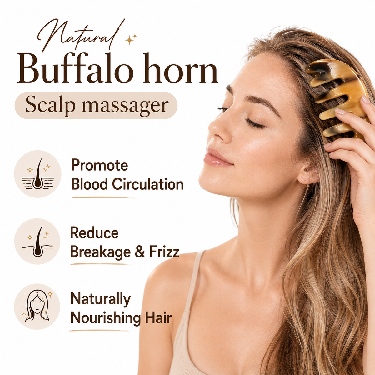 PureHorn™ - Instant Tension Release & Ultimate Hair Growth Handcrafted Keratin Set